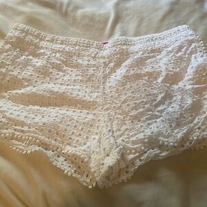 Lilly Pulitzer for Target White Eyelet Shorts L